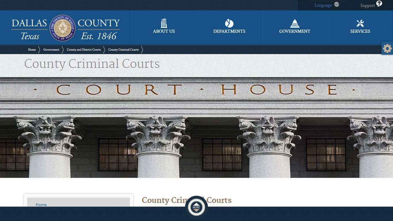 County Criminal Courts - Dallas County